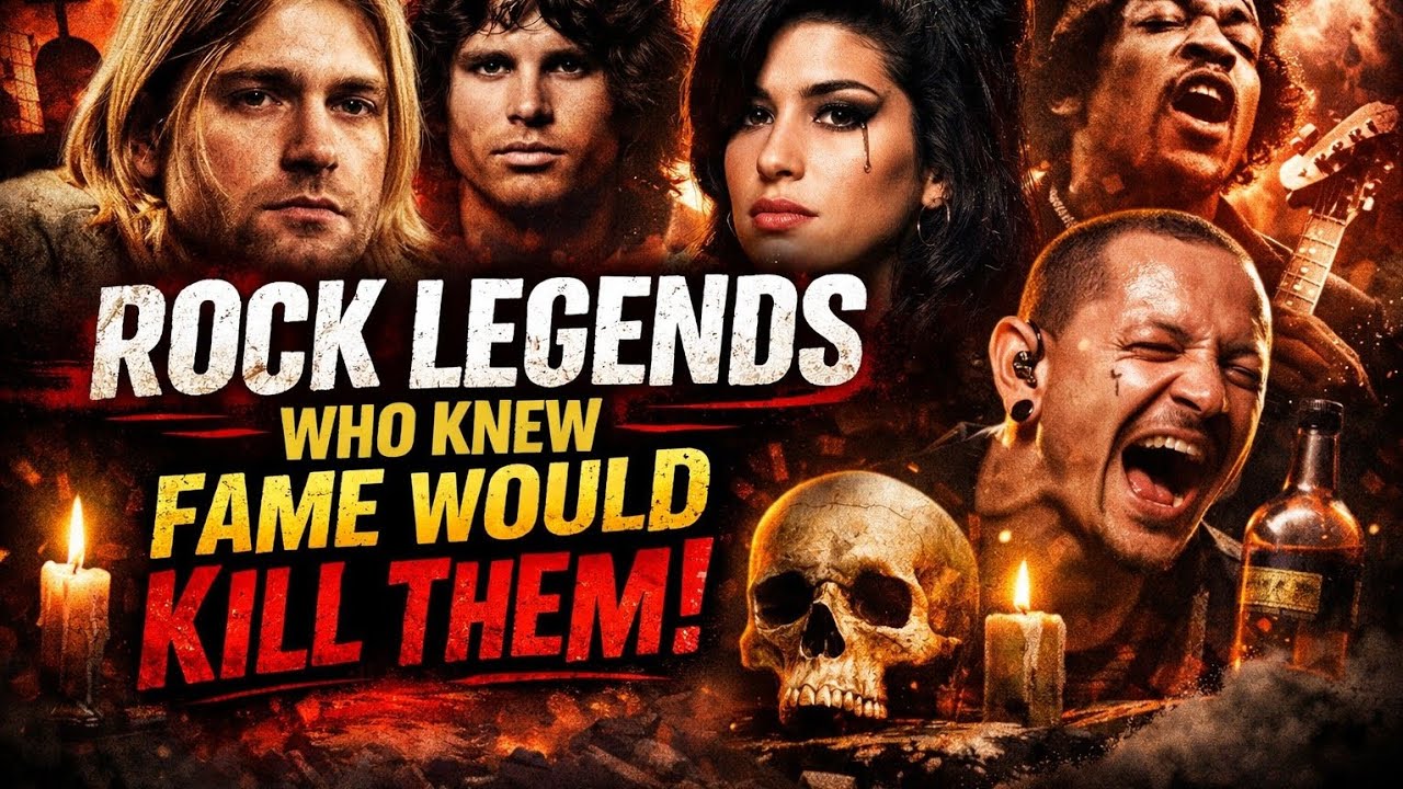 💔 Rock Legends Who Knew Fame Would Kill Them