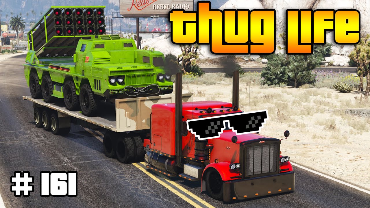 GTA 5: ЖИЗНЬ БАНДА И ЗАБАВНЫЕ МОМЕНТЫ (Победы, Трюки и Провалы 