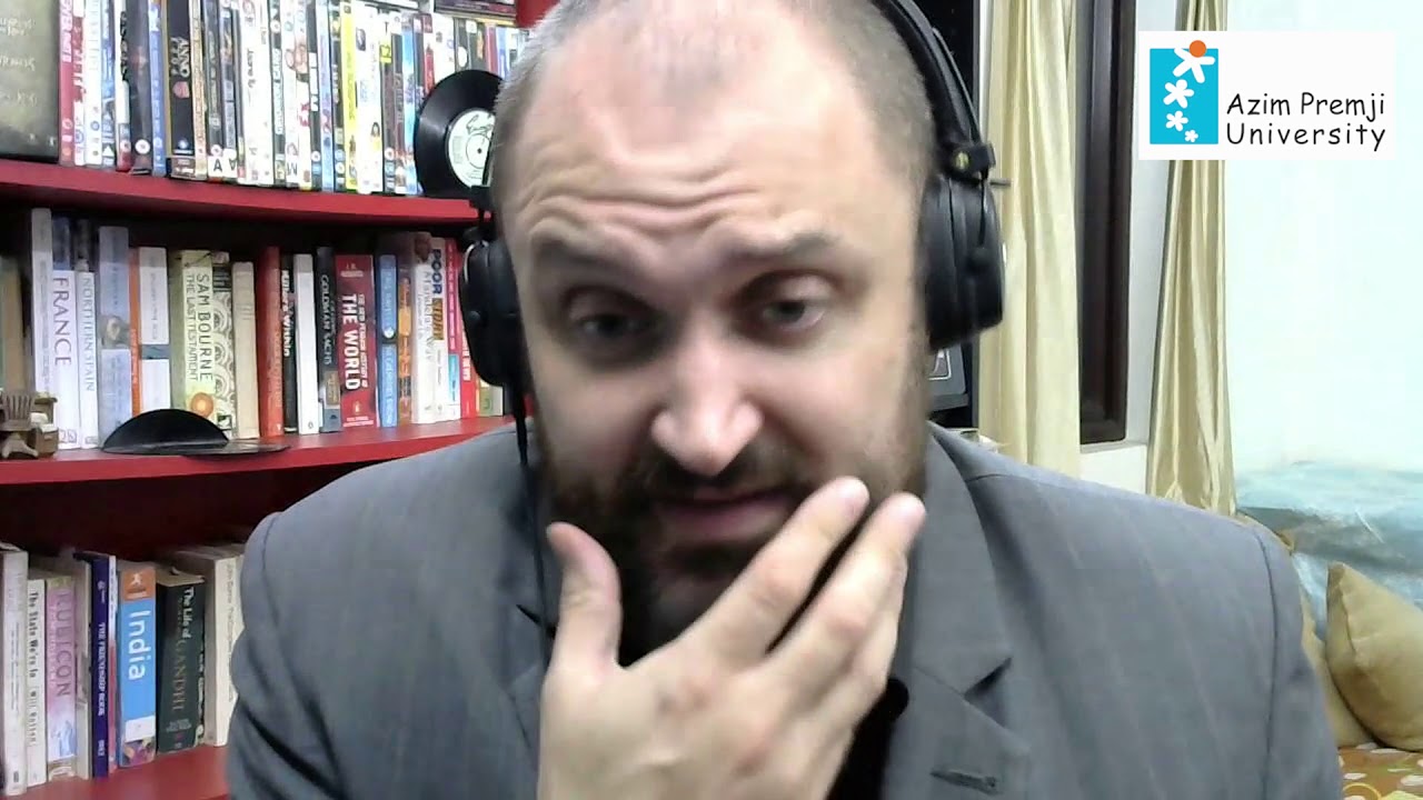 Our students interview Kit Patrick,  Faculty,  Philosophy @ Azim Premji University