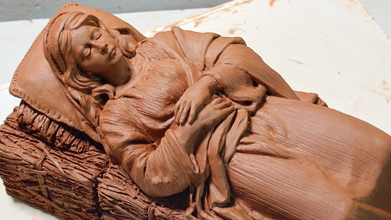 Proceso de creación de un belén.