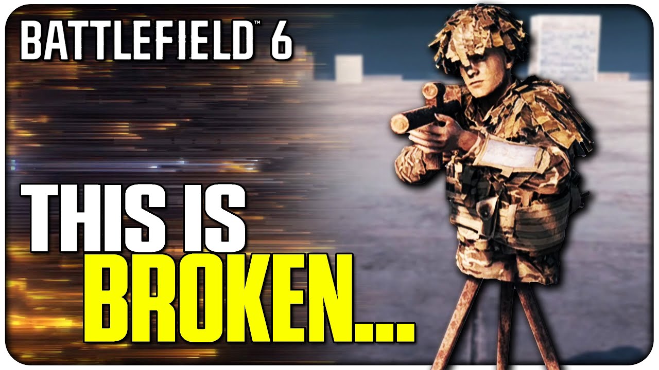 The Sniper Decoy is Broken in Battlefield 6...