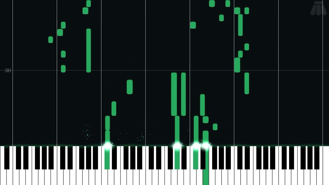 Route 104 - Pok&eacute;mon Ruby Version & Pok&eacute;mon Sapphire Version - Intermediate Piano Tutorial