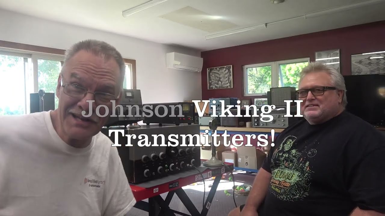 Ремонт передатчика любительской радиостанции Johnson Viking CDC AM CW лампового типа. Модификация...