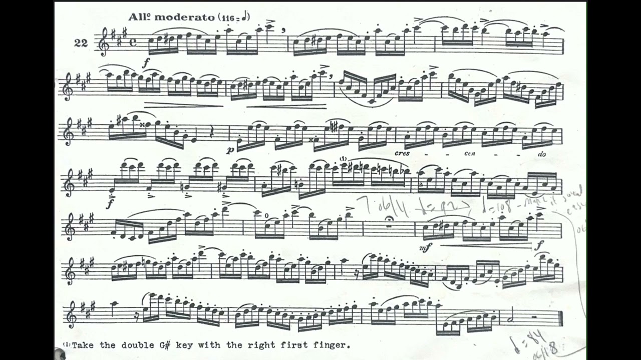 Tmea All State Tenor Saxophone Etude #3