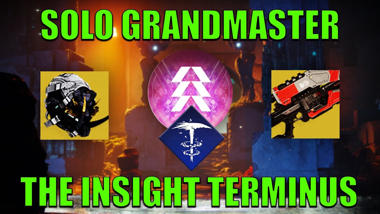 Solo The Insight Terminus Grandmaster w/ Mask of Fealty & Ice Breaker (Platinum, 11:46) [Destiny 2]