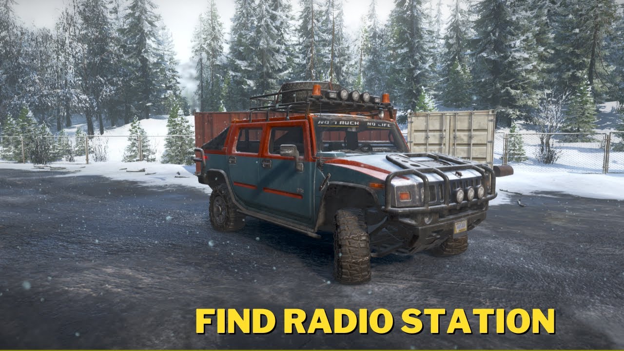 Find Radio Station - Snowrunner