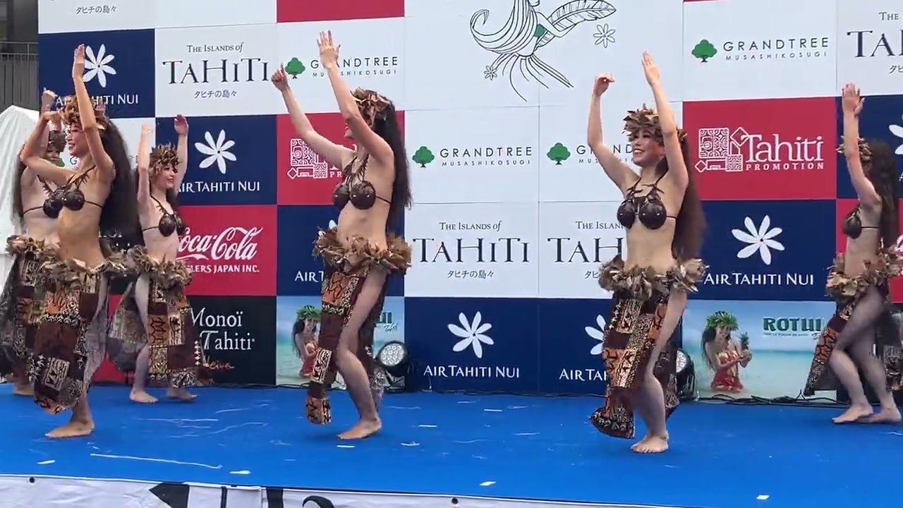 HUI TAMA O TAHITI TOA｜タヒチフェスタ2025 @武蔵小杉｜南国・タヒチアンダンス｜Tahiti Festa Musashi-Kosugi 2025