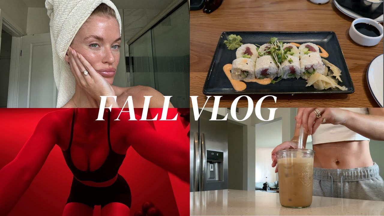 Fall Vlog: catching up, fall shopping, skincare favs and more!