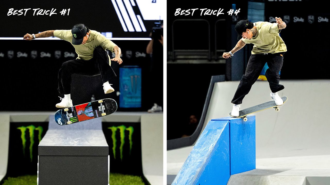 Every Trick Landed in the 2025 SLS Finals - Nyjah Huston