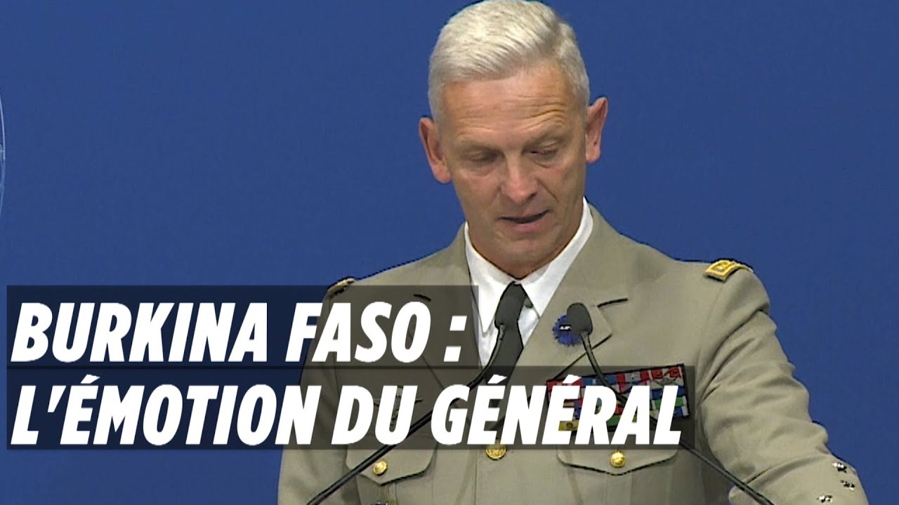 Commandos tués au Burkina faso : l'émotion du Général Lecointre