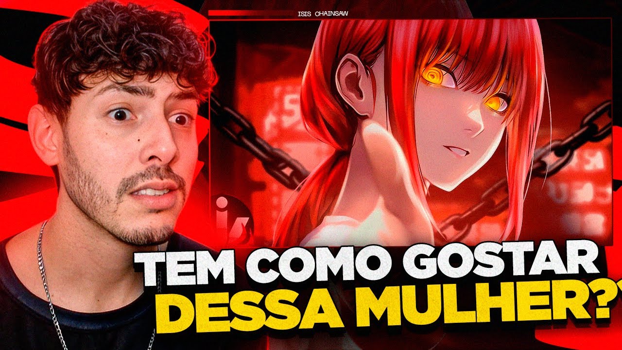 (ELA &Eacute; MUITO CANALHA!!) Makima (Chainsaw Man) | A Peste | Isis Vasconcellos // REACT