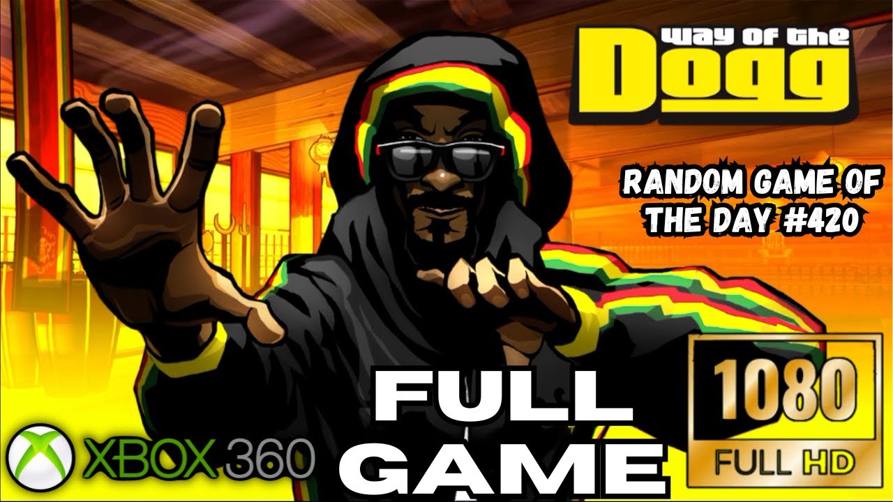 Way of the Dogg FULL GAME | Xbox 360 Games | RANDOM GAME OF THE DAY 420 | No Commentary Gaming