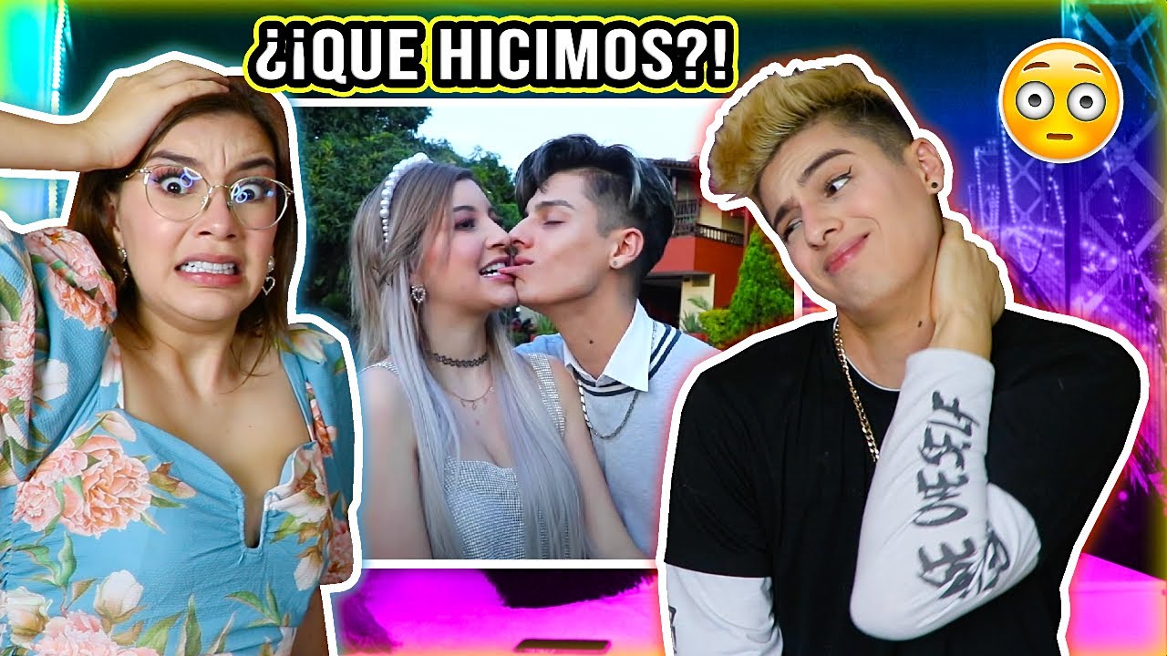 REACCIONAMOS A NUESTRO PRIMER VIDEO JUNTOS / CRINGE - MaiLu