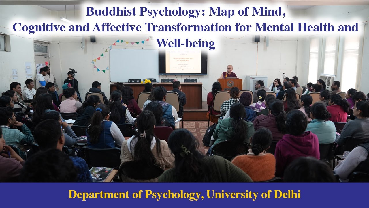 Buddhist Psychology: Map of Mind, Cognitive & Affective Transformation for Mental Health & Wellbeing