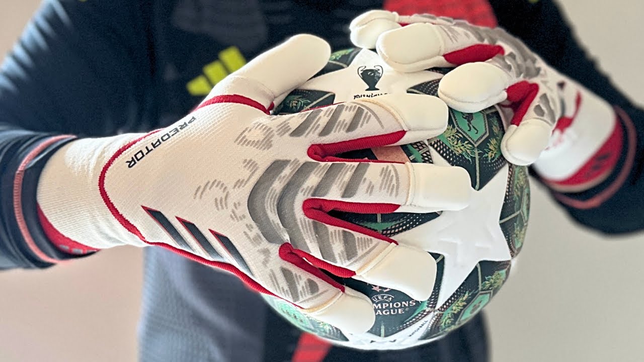 Adidas PREDATOR 25 GL PRO HYBRID ICONIC CHAMPAGNE Goalkeeper Gloves