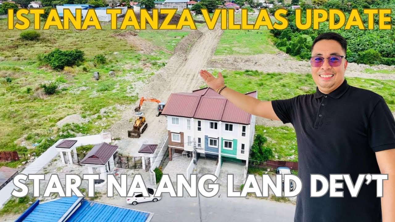 ISTANA TANZA VILLAS SITE UPDATE | Most Affordable 3-Storey Townhouse | Pagibig House and Lot