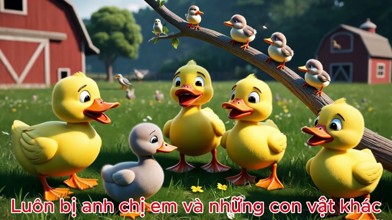 Cô Ánh Tuyết AI- Truyện: Chú vịt con xấu xí