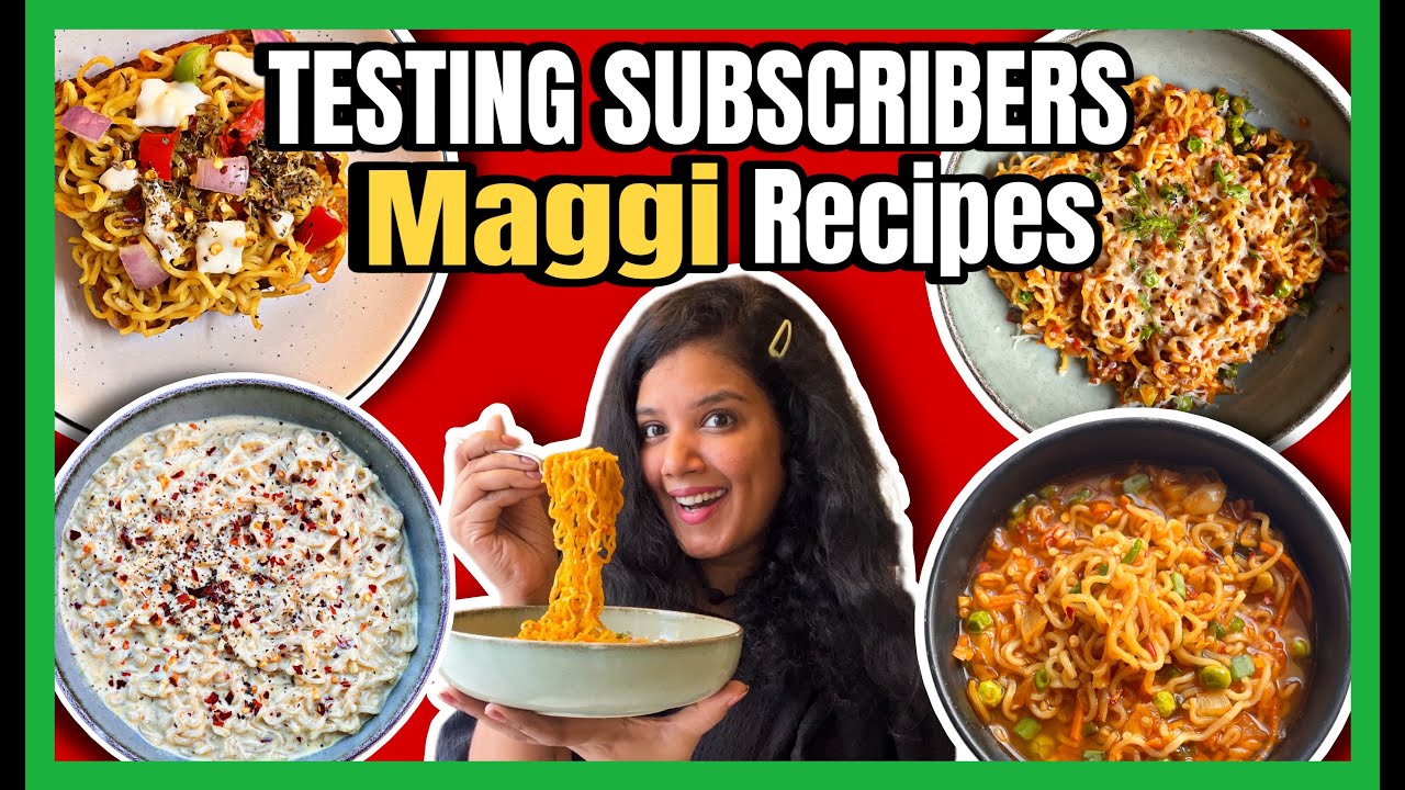 Рейтинг моих подписчиков Рецепты MAGGI Часть 2 | #tamilrecipes
