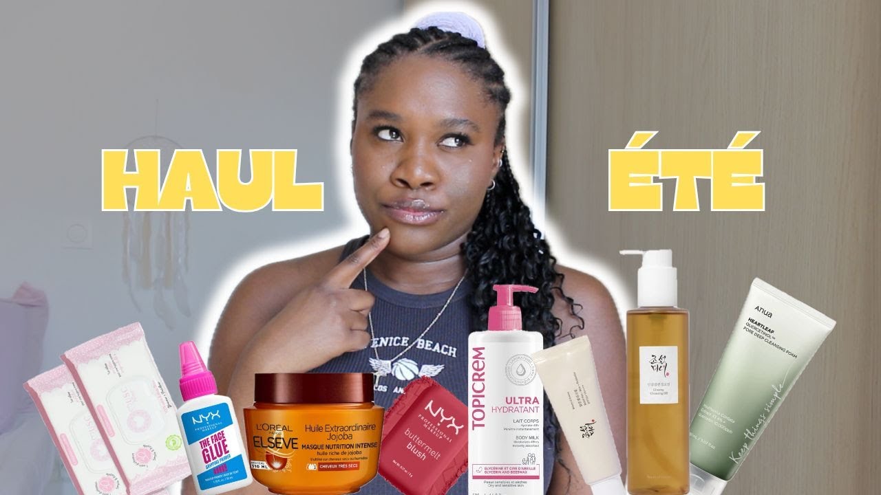 HAUL BEAUTÉ ÉTÉ 2025 ☀️ (Skincare, cheveux & makeup + avis)
