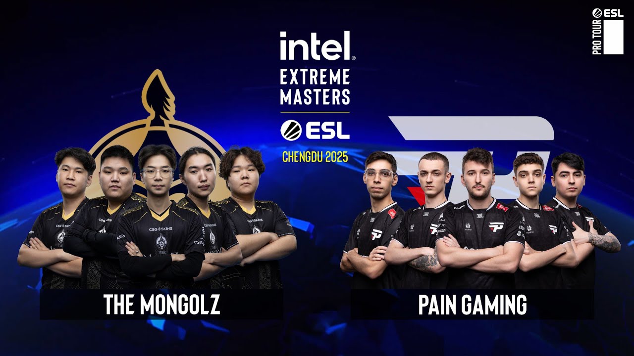The MongolZ vs. paiN Gaming - IEM Chengdu 2025 - Group Stage - BO3 - MN cast