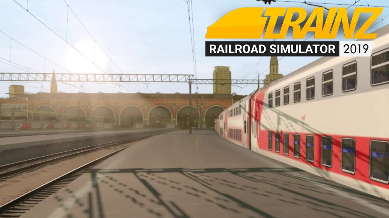Прибытие поезда №103 Адлер — Москва на Казанский вокзал | Trainz 19