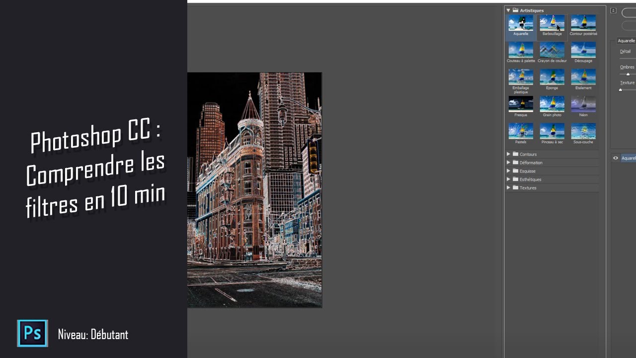 Comprendre les filtres de Photoshop CC en 10 minutes