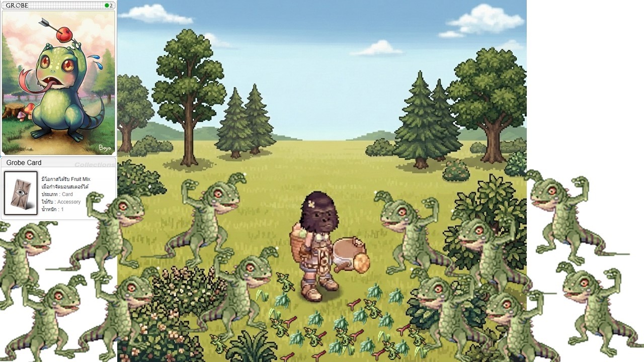 Ragnarok ROC - เห็นเขาว่าอยู่นี่ดี? Steal 30m(+5) - Grove Map hu_fild05