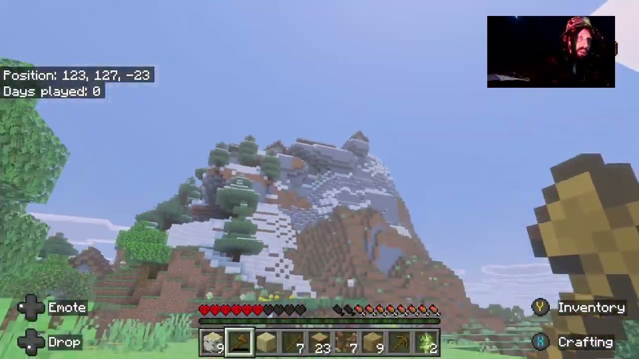 Minecraft Brand Online New World 1 Life Only Exploring, Building & Chatting on Twitch start date 19/
