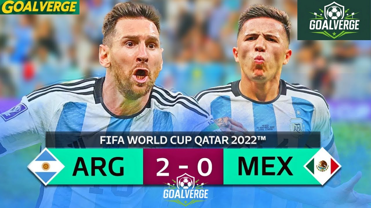 Argentina vs Mexico | FIFA World Cup 2022 Highlights & Analysis | Messi Magic in Lusail Stadium