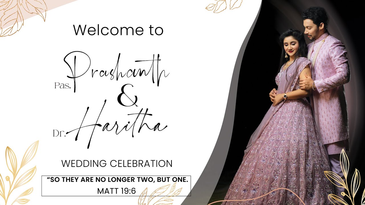 Prashanth & Haritha Wedding Celebration || 25.10.23