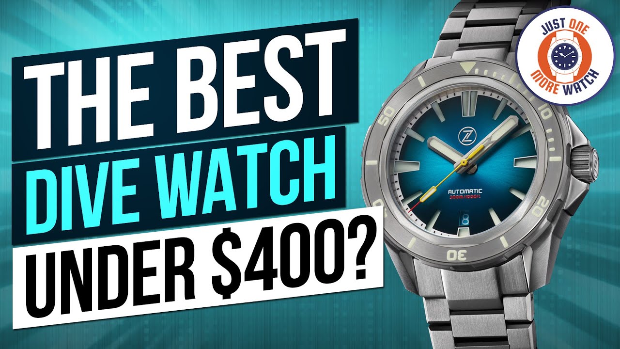 The Best Dive Watch Under $400? Zelos Swordfish Titanium
