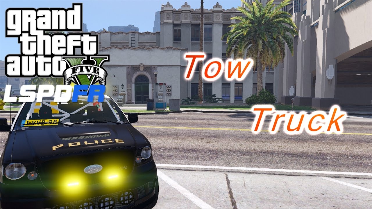 GTA5 警察模組 LSPDFR 拖吊單位之拖到跑車!? -ep17