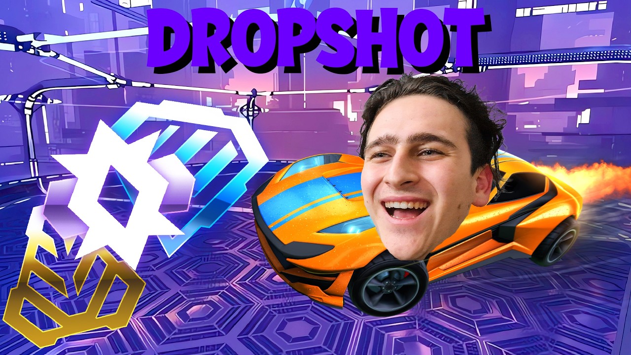 Let's try out DROPSHOT's COMPETITIVE MODE on ROCKET LEAGUE