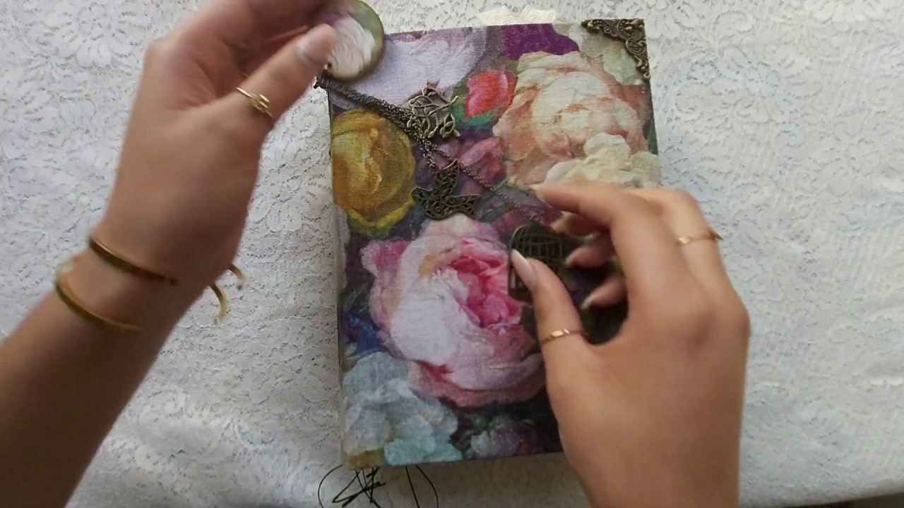 ASMR Junk Journal Flip Through
