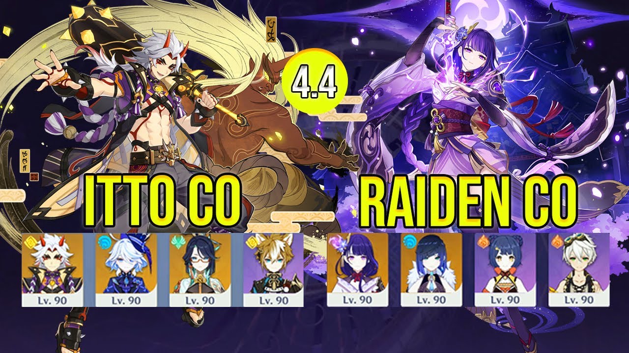 Itto C0 & raiden C0 Spiral abyss floor 12 gesnhin impact