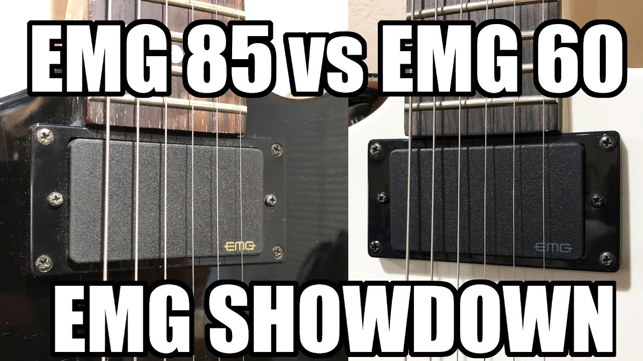 EMG 85 и 60 — Сравнение звукоснимателей — В чем разница?