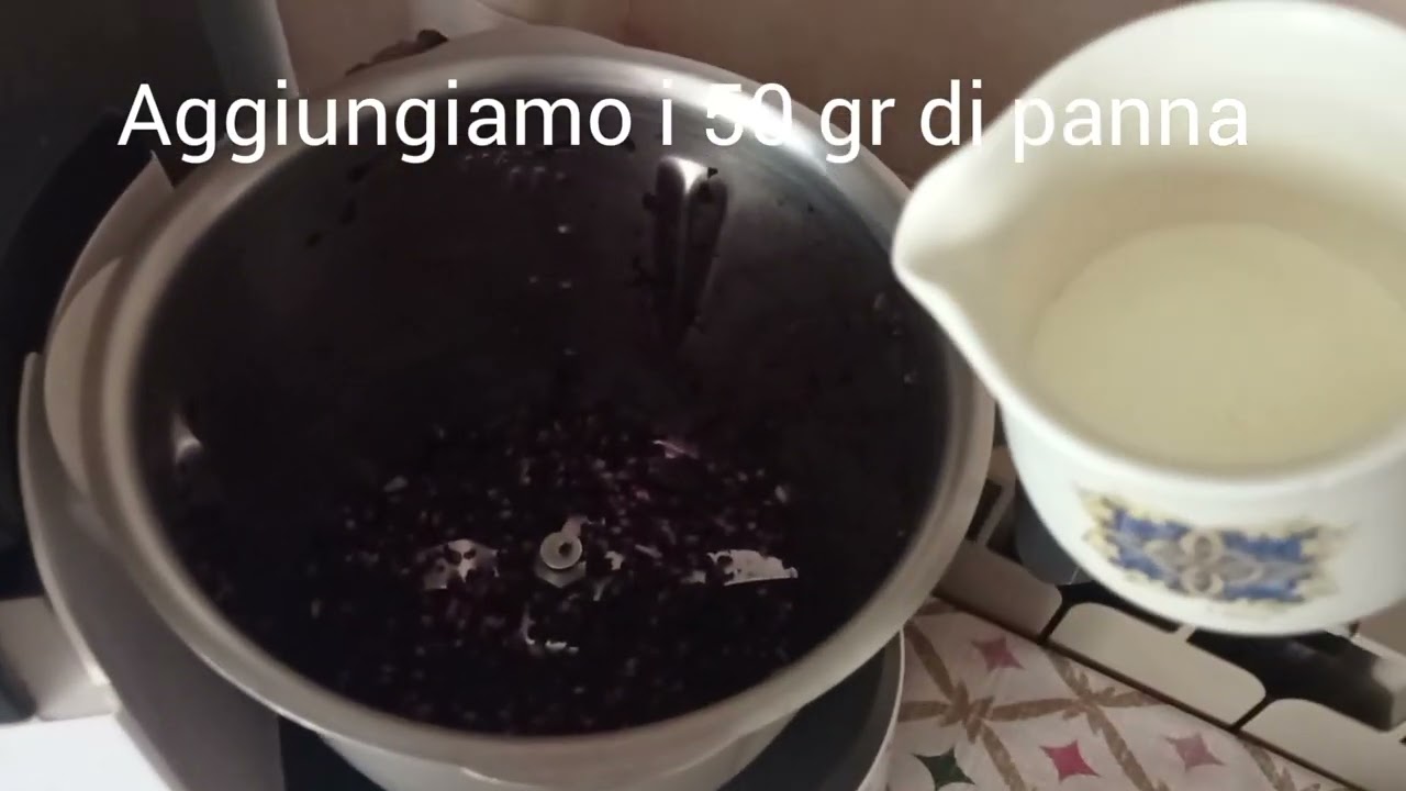 Gelato alle more -monsieur cuisine-