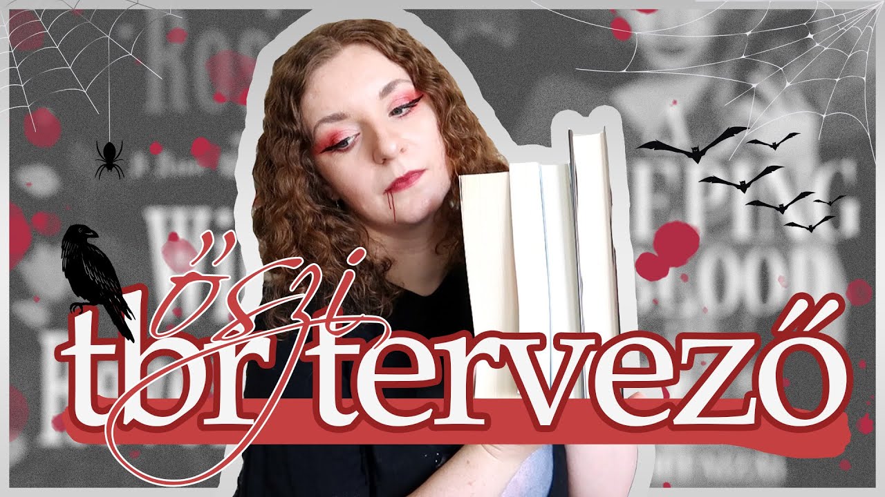 Őszi TBR tervező | szeptemberi megjelenések, újraolvasások és fantasy regények | 2025