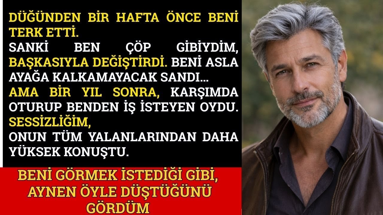 Nişanlım düğünü bir hafta kala iptal etti; bir yıl sonra şirketimde iş istedi