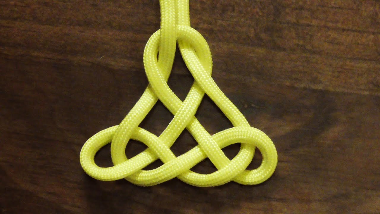 How To Tie A Decorative Paracord Oriental Pendant Knot - WhyKnot