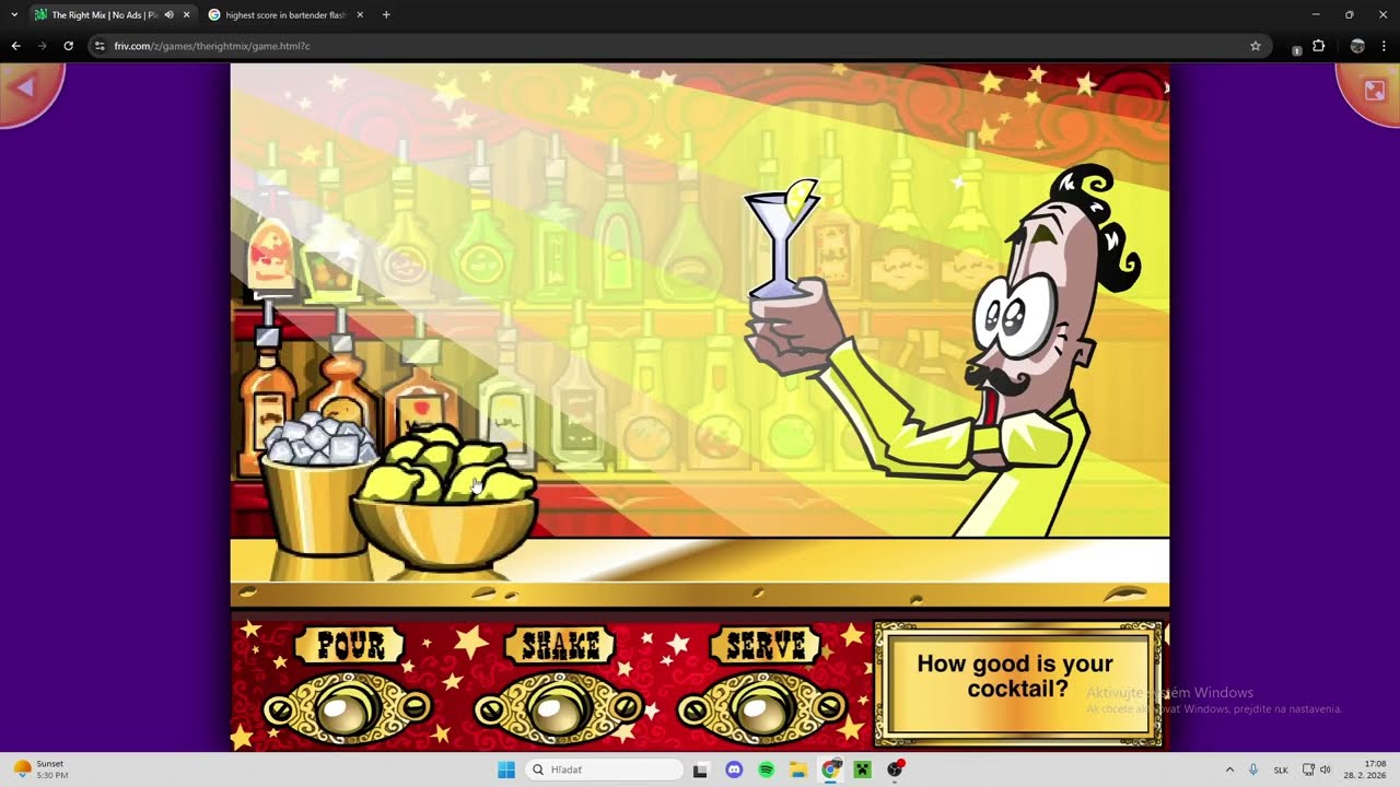 Bartender: The Right Mix - World Record [10303 score] !!!