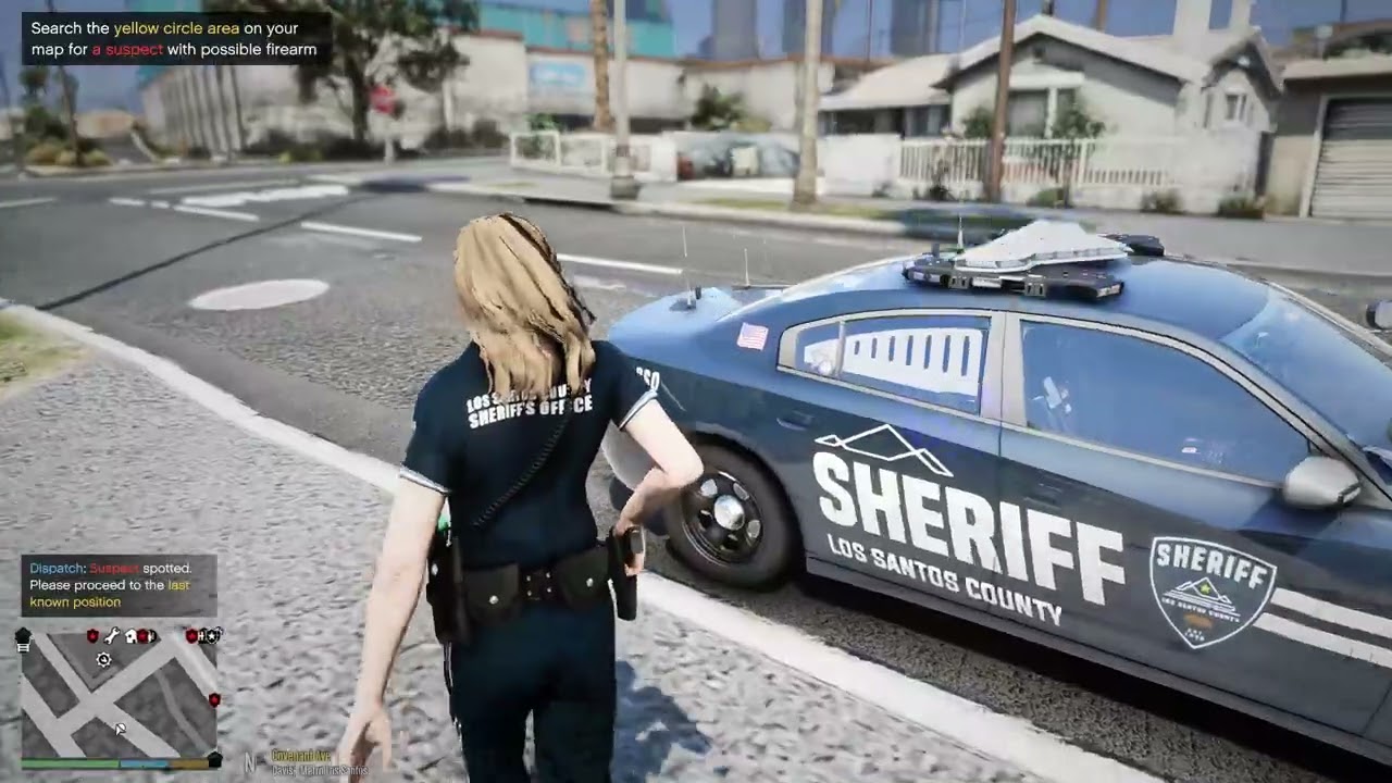 Gta 5 LSPDFR Let's Play As LS County Sheriff Office - Charger SXT Routine Patrol #gta #gta5 #lspdfr