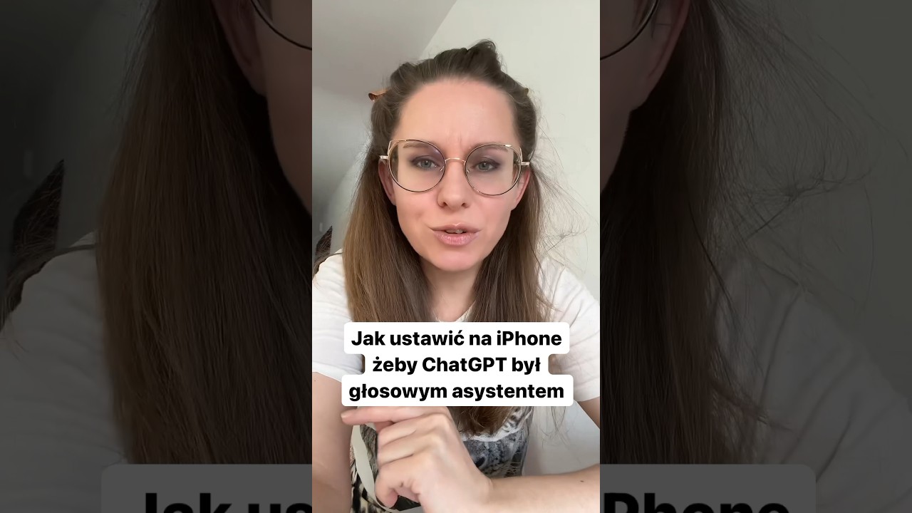 Jak ustawić na iPhone żeby ChatGPT stał się Twoim asystentem głosowym? Oglądaj teraz #chatgpt