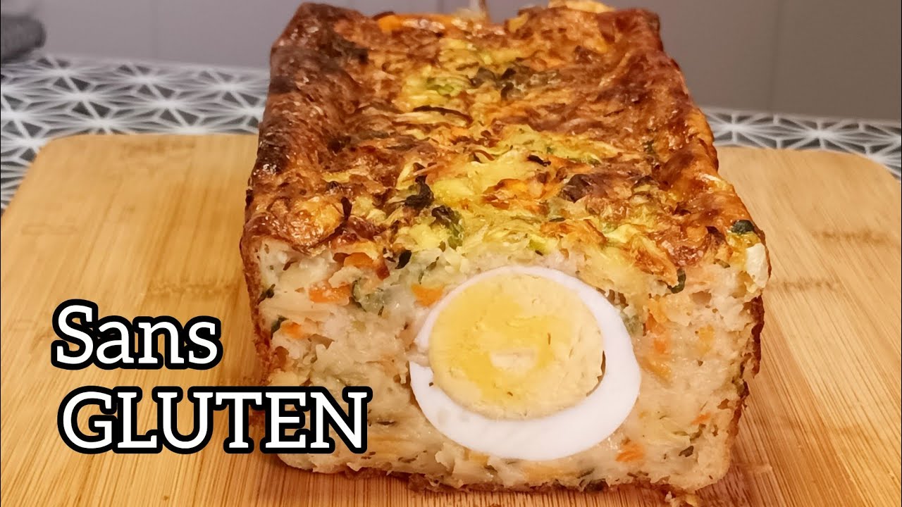 Ce cake salé sans gluten cache une délicieuse surprise