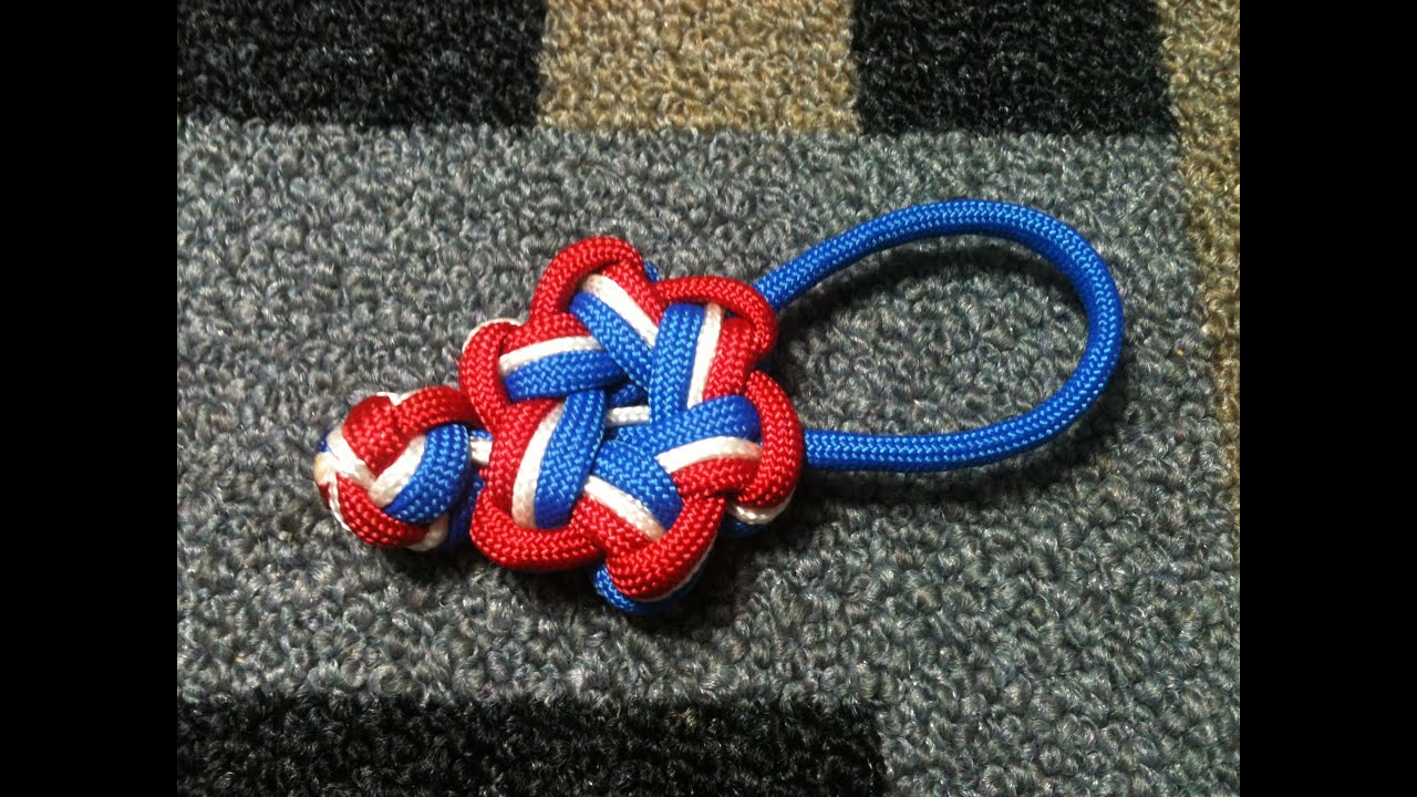 Single Strand 6 Point Star Knot Tutorial