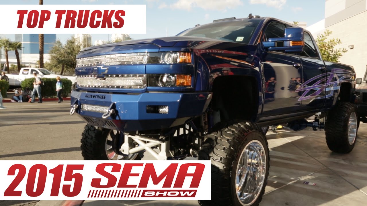 Coolest Trucks of SEMA 2015 : See the Top Custom Chevy's, Ford's, RAMs and Toyota's!