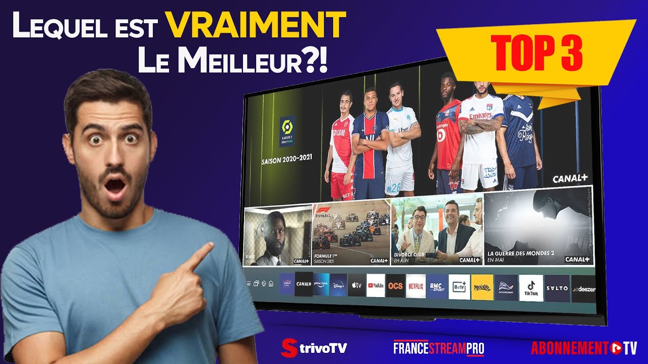 Les 3 Meilleurs Services IPTV en France en 2025 : Un Classement Honnête