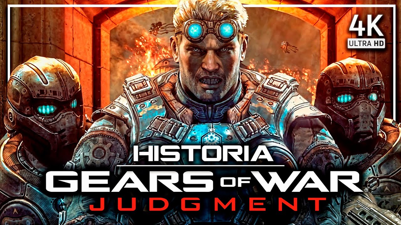 GEARS OF WAR JUDGMENT Historia Completa Español Latino (4K 60FPS) | Pelicula GOW