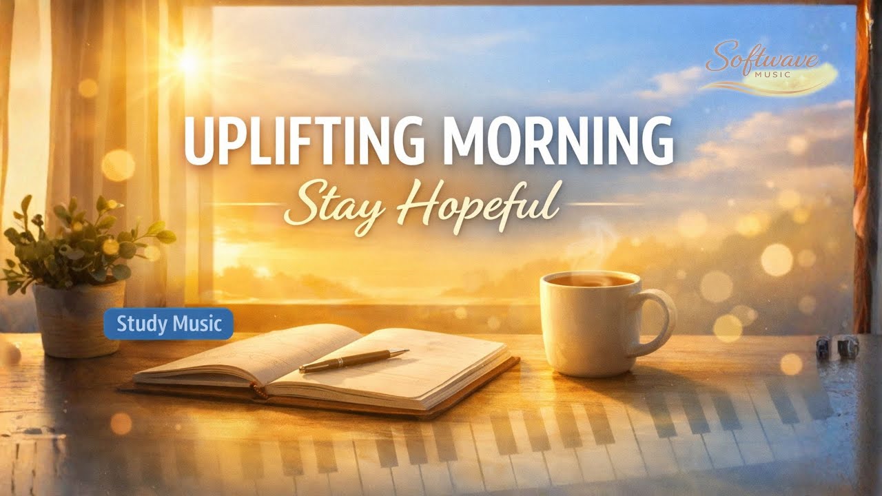 Stay Hopeful ☀️ Uplifting Study Music (Piano) | Morning Focus Mix