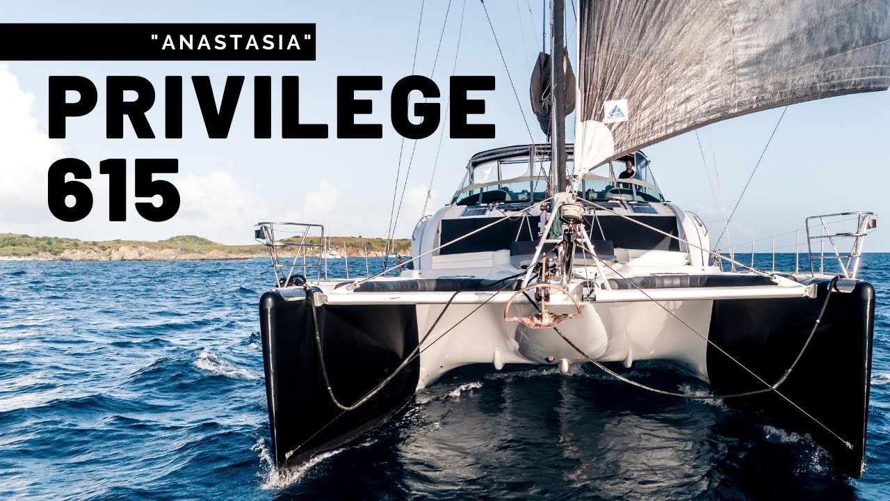 Обзор роскошного катамарана Privilege 615 Bluewater